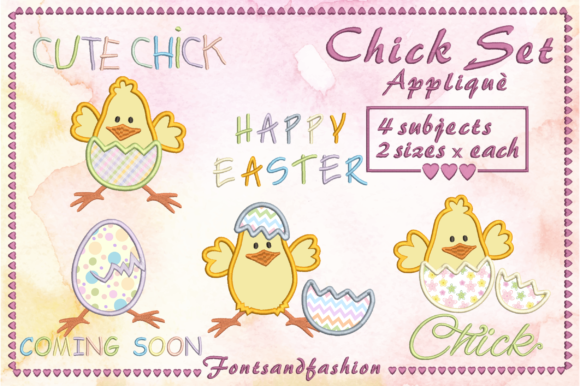 Chick Set Appliquè Review