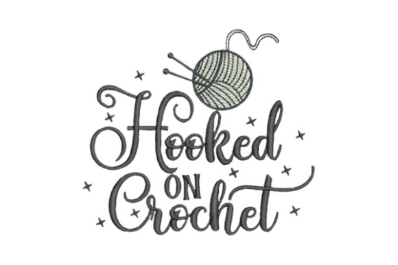 Hooked on Crochet Embroidery Design