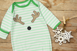 Reindeer Face Applique Review